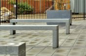 Matching Benches and Planter Combinations