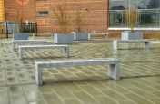 IOTA Combination of Tree Planters And Benches Interchange, Croydon