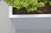 Zintec Steel  RAL 9006 Powder Coated Planters