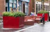 3 Pre-Galvanised Steel Planters For John Gray Centre, Haddington