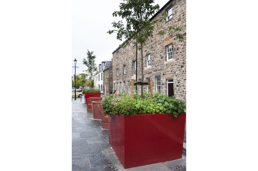 John Gray Centre Powder Coated Steel Planters