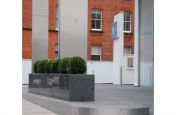 K West Hotel Granite Stone Planters