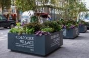 Large branded planters in London
