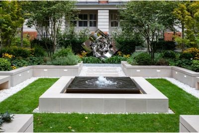 High end residential garden, Kensington