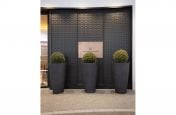 Main reception conical planters