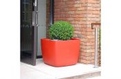Coral Red Planters from The IOTA OSAKA Range