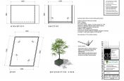 Parallelogram Large Tree Planters