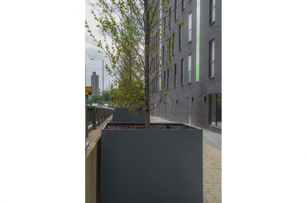 IOTA Steel Tree Planters Commissioned By Telford Homes