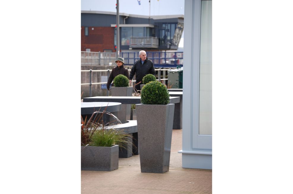 The Lock Restaurant, Bristol Planters for Restaurants & Outside Terraces