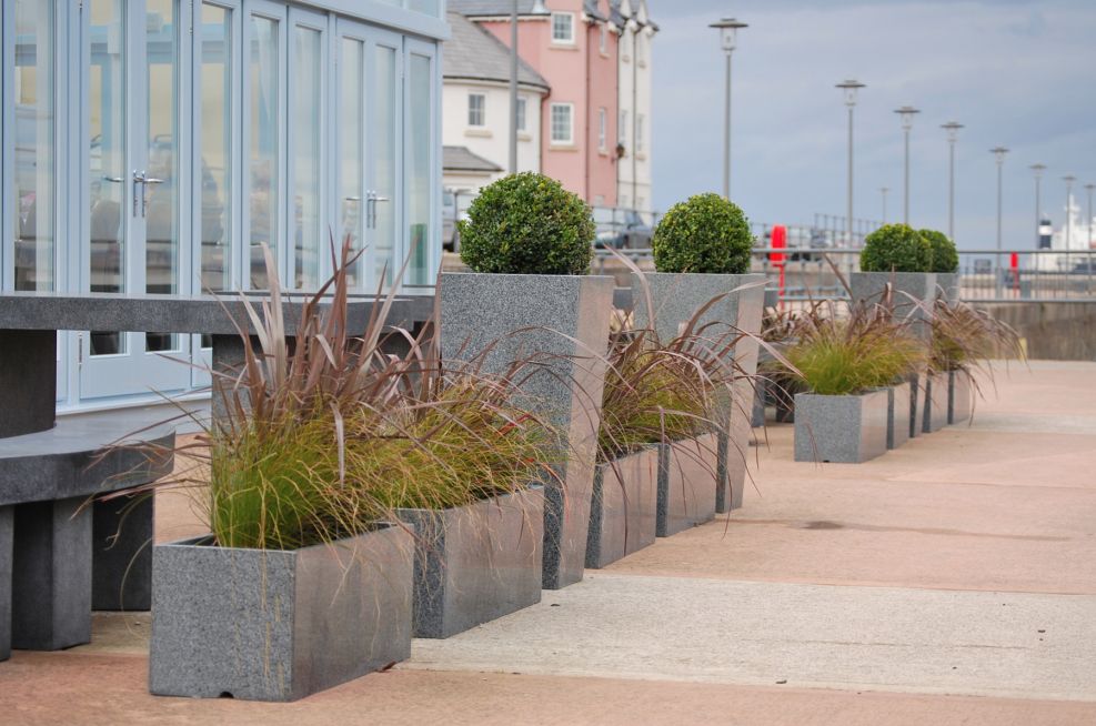 The Lock Restaurant, Bristol Planters for Restaurants & Outside Terraces