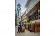 Architectural City Parklet Corten Planter