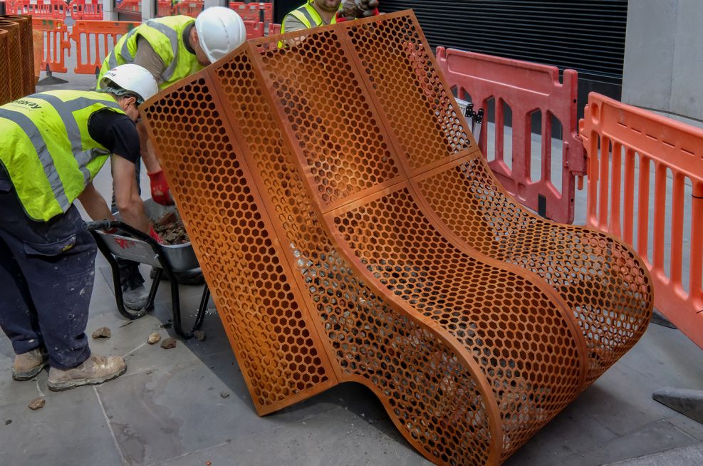 Bespoke Manufacture Corten Steel Planter