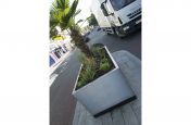 3mm 304 Stainless Steel Planters With Brushed Finish