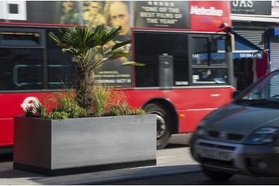 Bespoke Steel Planters In London Borough of Ealing – Southall