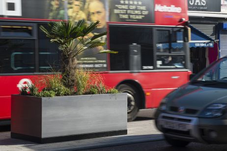 Bespoke Steel Planters In London Borough of Ealing – Southall