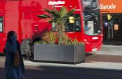 Streetscape Planters Made From Stainless Steel