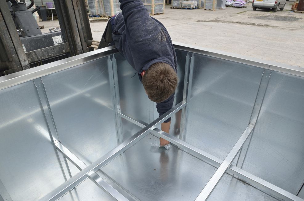 Sacrificial Linerswith 1.5mm Galvanised Steel Planters