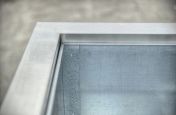Stainless Steel Planters with Steel Planters Lining