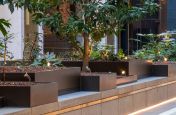 Bespoke Steel Planters for Interiors