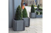Cube 600 Planters Made From Granite