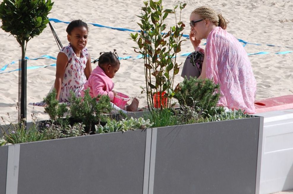 Delta Carat Planters At Marlborough Sports Garden, London