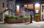 Mercure Hotel bespoke planter and bench