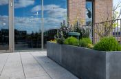 Custom manufactured planters for hospitality