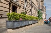Lead planter for public spaces