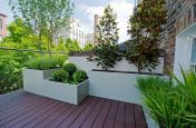 Stepped Bespoke Steel Planters