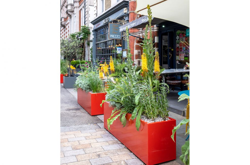 durable planters for public realm