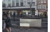 Granite Stone Cladded Planters On a Steel Frame