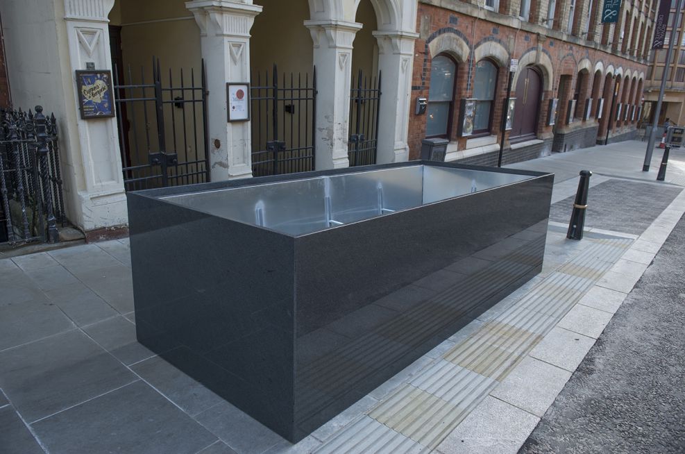 30mm Thick Granite Stone Reinforced