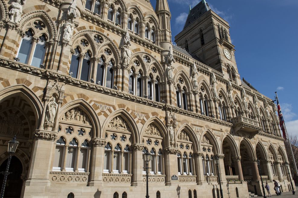 The Guildhall Custom Granite Planters