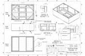 Large movable tree planter design