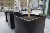 Zintec Steel Polyester Powder Coated Planters