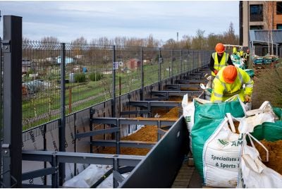 Tree planters for Oxford University