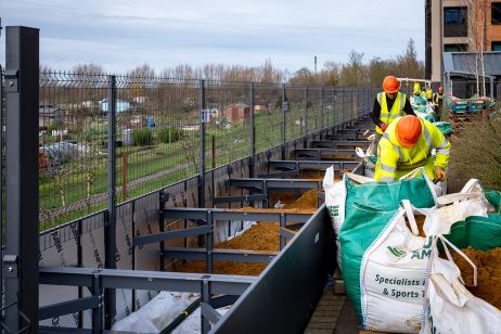 Tree planters for Oxford University