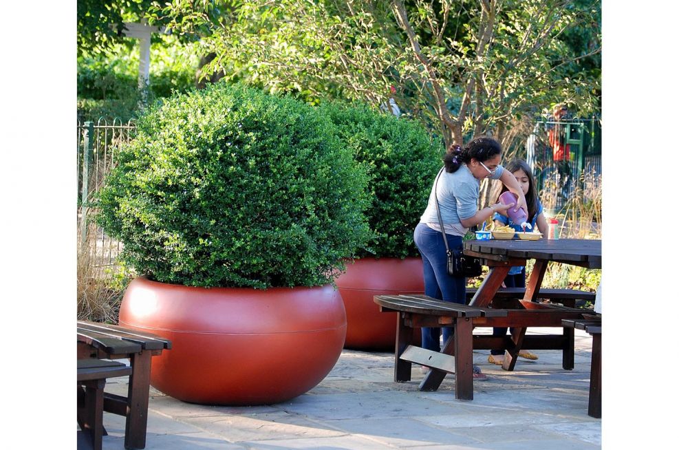 Watertight Boulevard Planters At Paddington Recreation Ground
