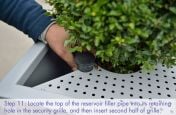 PAS68 planter security grille installation