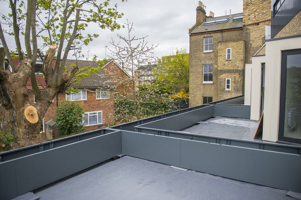 Zintec Steel Planters And Timber Fencing For Apartments