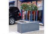 Custom Granite Trough Planters