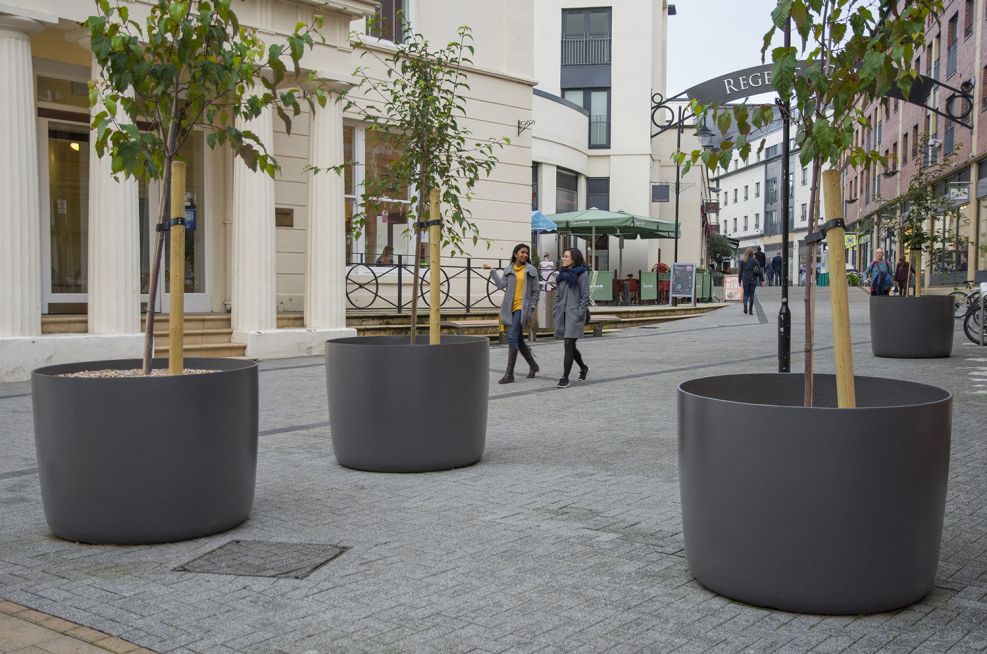 Boulevard Planters At Regent Court, Royal Leamington Spa