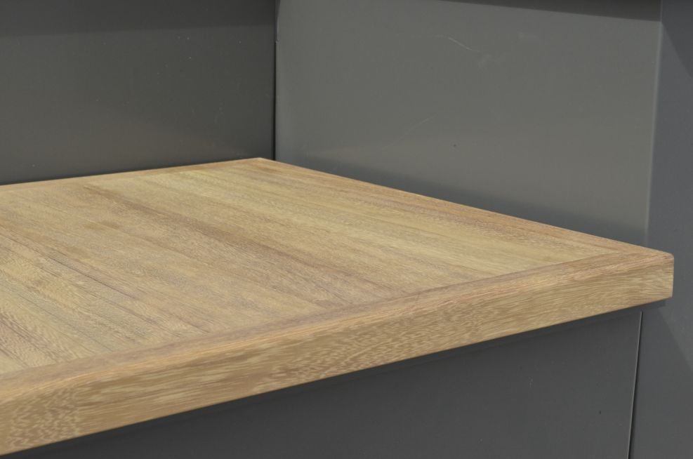 The Bench Section Is Removable Iroko FSC Timber Seating
