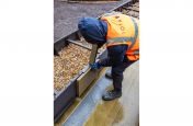 IOTA Planters stone-clad installation