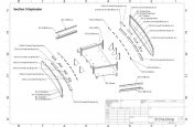 Exploded view CAD for planter