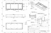 Stone clad planter CAD - straight