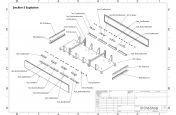 Expanded stone clad planter CAD - straight