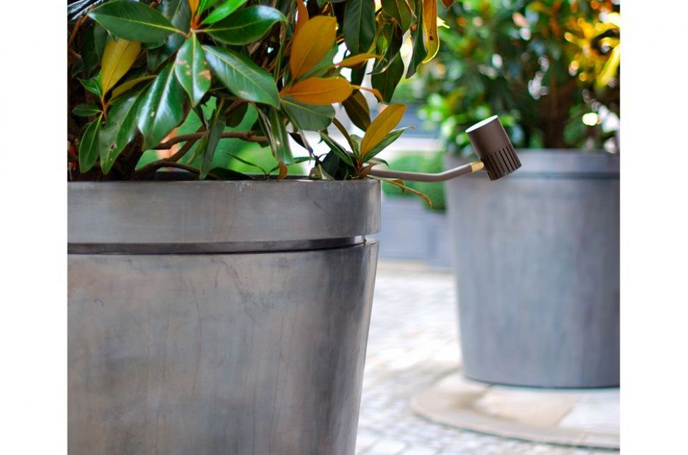 Rosewood London Bespoke Lead Plant Containers for Hotels