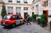 Lead Planters At The Rosewood London