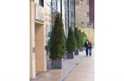 Weatherproof Granite Planters For Hotel Frontage